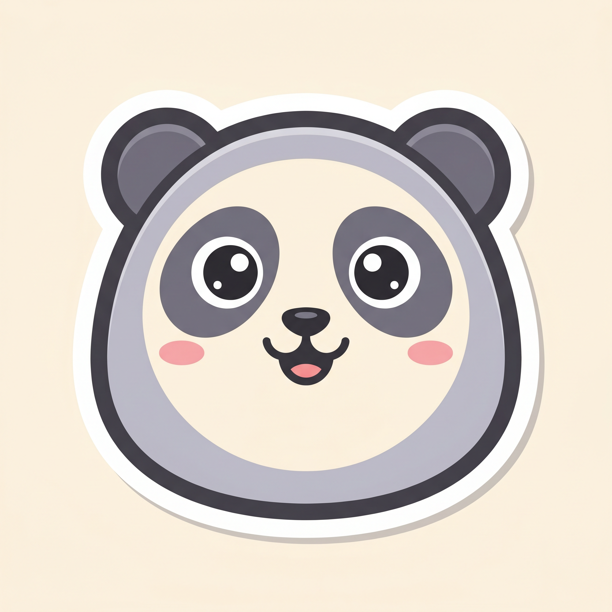 Panda character mascot