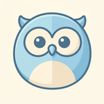 Owl character mascot